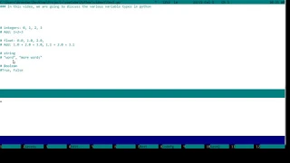 Python for Absolute Beginners - Initializing variables