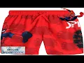 Marvel Avengers Boys Swim Trunks - Spider-Man Captain America Swimsuit