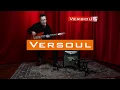 Versoul Combo Amp played by Jarmo Saari with Raya 6 Custom Guitar