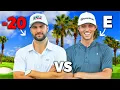 Can I beat Bob if he starts 20 under par StrokePlay