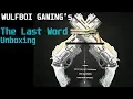 Bungie Rewards The Last Word Replica Shirt Collectible Unboxing Destiny 2