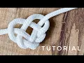 Macrame Heart Knot Tutorial How to Tie the Celtic Heart Knot