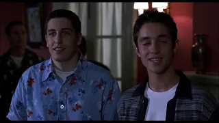 american pie 1999 jim attends stiffers party scene