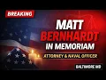 Matthew Bernhardt Obituary Baltimore MD Attorney Naval Officer Matt Bernhardt Has Died