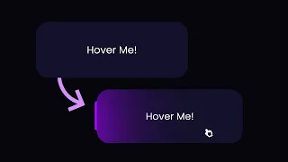 Awesome Moving And Bulging Button On Hover Event HTML - CSS Trics