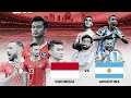 Indonesia vs Argentina Full Match English Commentary 2023