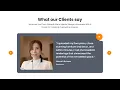 Client Say with HTML CSS Owl Carousel HTML CSS Owl Carousel raselcoder