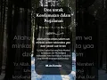 Download Lagu Doa Untuk Keselamatan Dalam Perjalanan