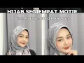 Lagu Tutorial Hijab Segiempat Motif 😱🔥✌️ #viralvideo #fashiontrends