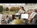The Sunday Schedule 7 steps to reset for a new week