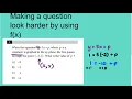 Coach Fred s SAT Prep Function Notation Part 1