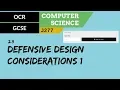 74 OCR GCSE J277 2 3 Defensive design considerations 1