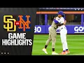 Padres vs Mets Game Highlights 25 MLB Highlights