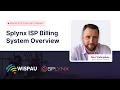 Splynx ISP Billing Software Overview Presentation for WISPAU