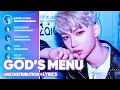 Lagu Stray Kids - God's Menu 神메뉴 (Line Distribution + Lyrics Color Coded) PATREON REQUESTED