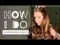 Liz Gillies Glamorous Waves Hair Tutorial How I Do Harper s BAZAAR