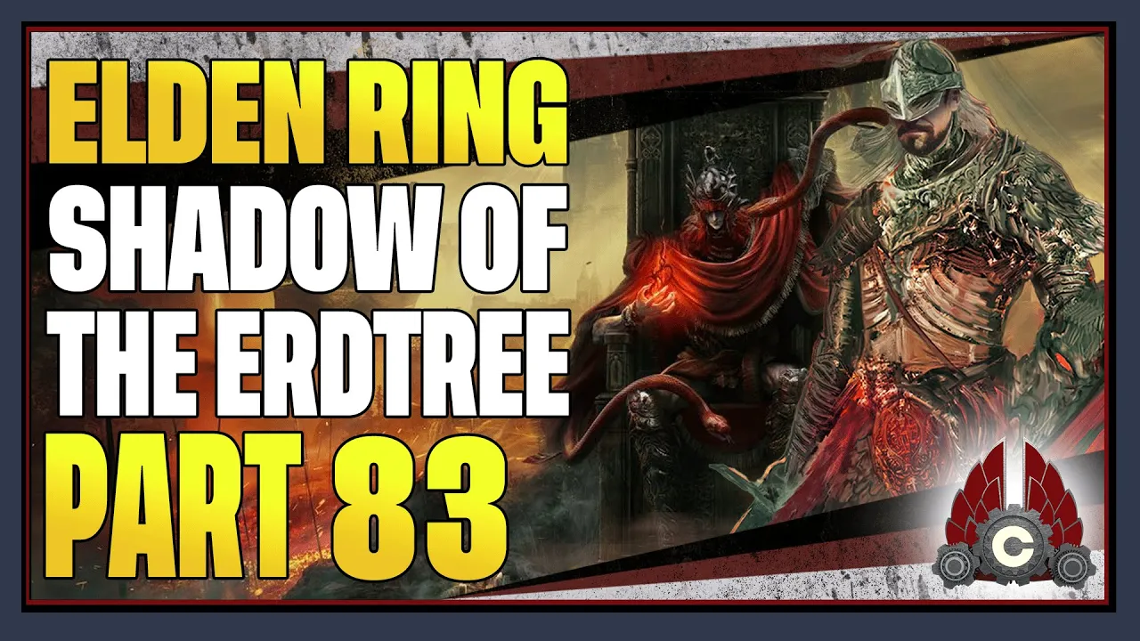 CohhCarnage Plays Elden Ring Shadow Of The Erdtree (Paladin Try Hard Run) - Part 83