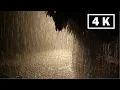 Download Lagu Fall Asleep with Torrential Rain and Thunderstorm Sounds - Heavy Rain Sounds for Sleeping, Relaxing