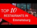 Top 10 best Restaurants in Emmetsburg Iowa