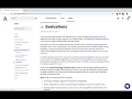 Demo Model Evaluations Tool