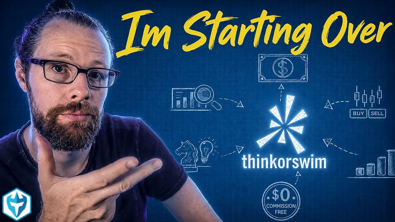 I Reset My Account to $2,000 (AGAIN) Charles Schwab ThinkorSwim Challenge Ep 1: video thumbnail