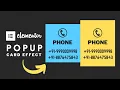 Elementor Popup Card Effect - Elementor Column Hover Effect with Custom CSS