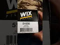 How to cross reference a oil filter