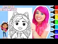Coloring Gabby s Dollhouse