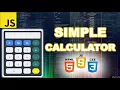 How to make a SIMPLE Calculator using CSS HTML JS PART 1
