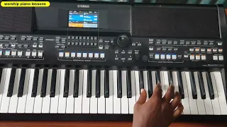 how to play lingala style begginers fsharp key worshipsam