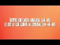 Becky G - PATRONA (Letra/Lyrics)