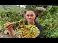 Download Lagu 今天种了一些小葱，干完活用辣椒做个下饭菜 After farm work, make a delicious dish with chili