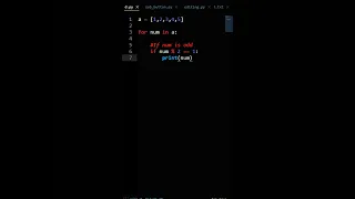 Python Program To Print Odd Numbers In A List