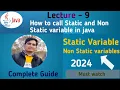 Java Tutorial Static and Non Static Variables in Java Core Java