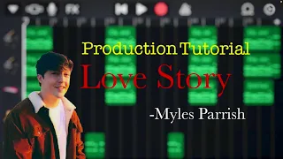 Download Myles Parrish : Love Story Cover On iPhone GarageBand. MP3