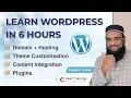 Complete WordPress Tutorial For Beginners English Step by Step - Full Course 6 Hours