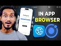 New Capacitor Plugin for in-app-browser