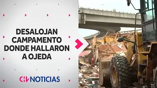 Desalojan campamento en Maipú donde fue hallado Ronald Ojeda: Construirán un parque en el lugar