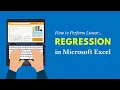 How to Perform Linear Regression in Microsoft Excel