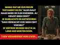 Download Lagu Mijn Moeder Gaf Me Hun Nieuwe Testament, 'Je Krijgt Geen Cent!' Ik Glimlachte, Verwacht Dan Ook Geen