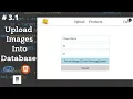 1 How to upload images and the image name Html CSS JavaScript and PHP
