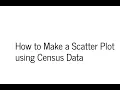 How to Make a Scatter Plot in Jupyter with Census Data using Matplotlib and Seaborn