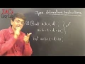 C-Prog Type declaration instructions Initialization of variables Arithmetic Instructions
