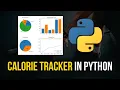 Calorie Tracker in Python - Data Visualization Project
