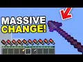 Minecraft Just Changed the Spear Forever — Lunge Now Costs Hunger!(Snapshot 25w43a)