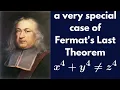 Number Theory A very special case of Fermat s Last Theorem