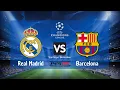 REAL MADRID vs BARCELONA | Pro Evolution Soccer 2010 Gameplay | Champions League