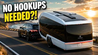 High-Tech Travel Trailers Built for Serious Off-Grid Living