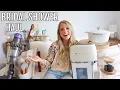 BRIDAL SHOWER HAUL decor kitchen supplies appliances my wedding registry