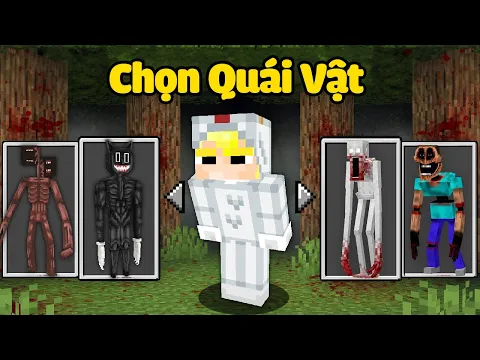 Video Thumbnail: Nếu Bạn Có Thể Biến Thành Mọi Con Quái Vật Trong Minecraft!